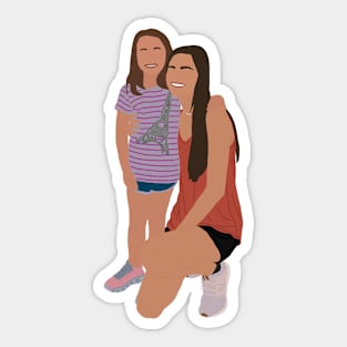 Haley & Brooklyn! Sticker Sticker